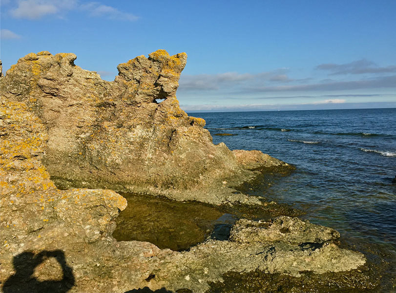 Selfie with Rauk, Gotland