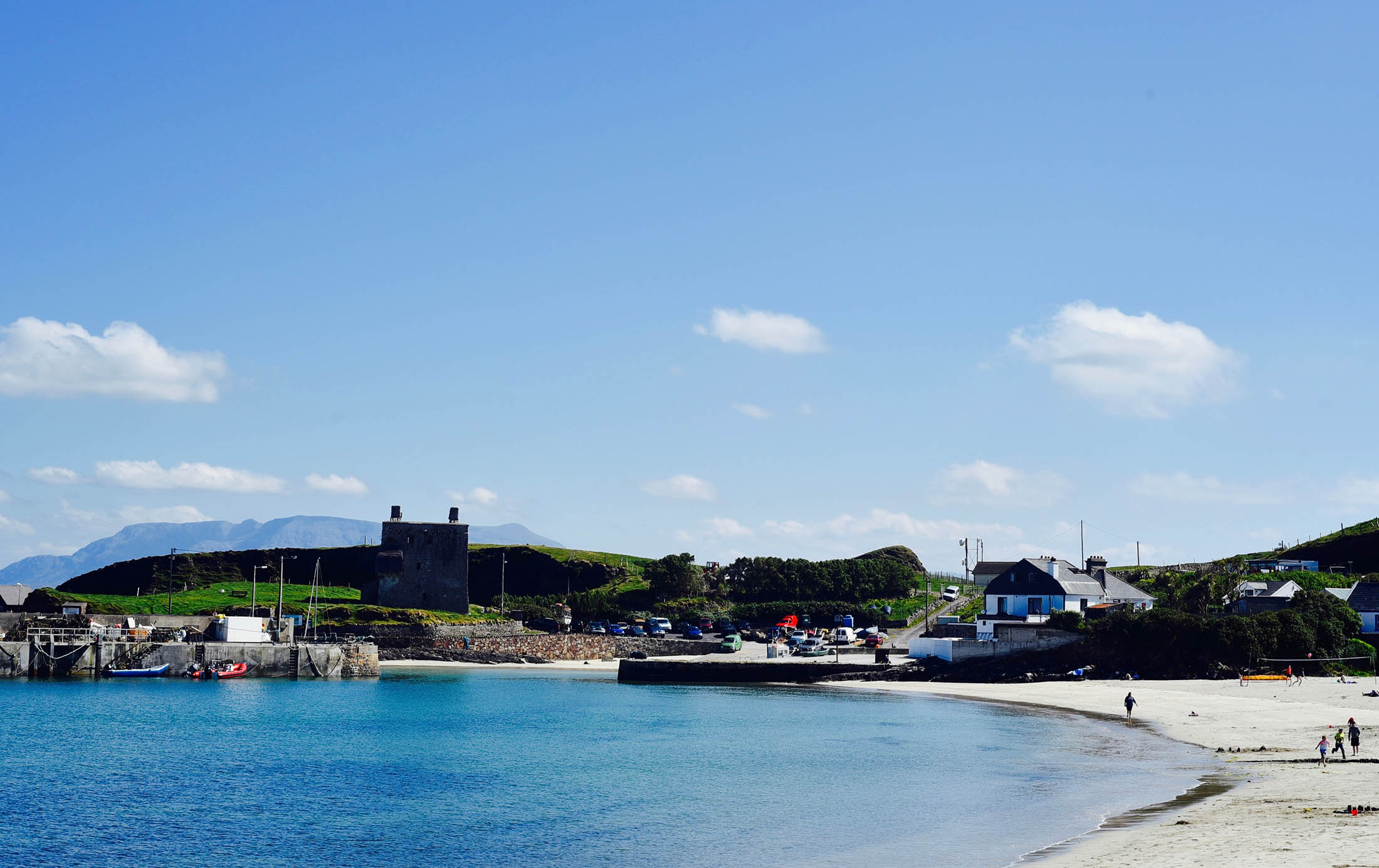 Clare island beach
