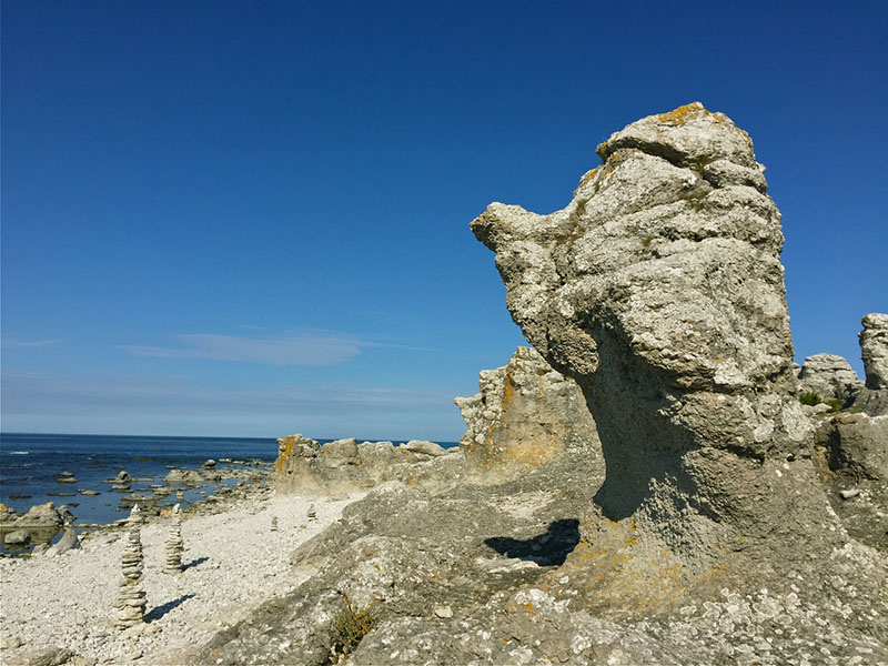 Raukar on Fårö, Gotland