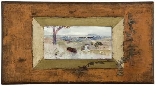 Dandenongs from Heidelberg Charles Conder about 1889