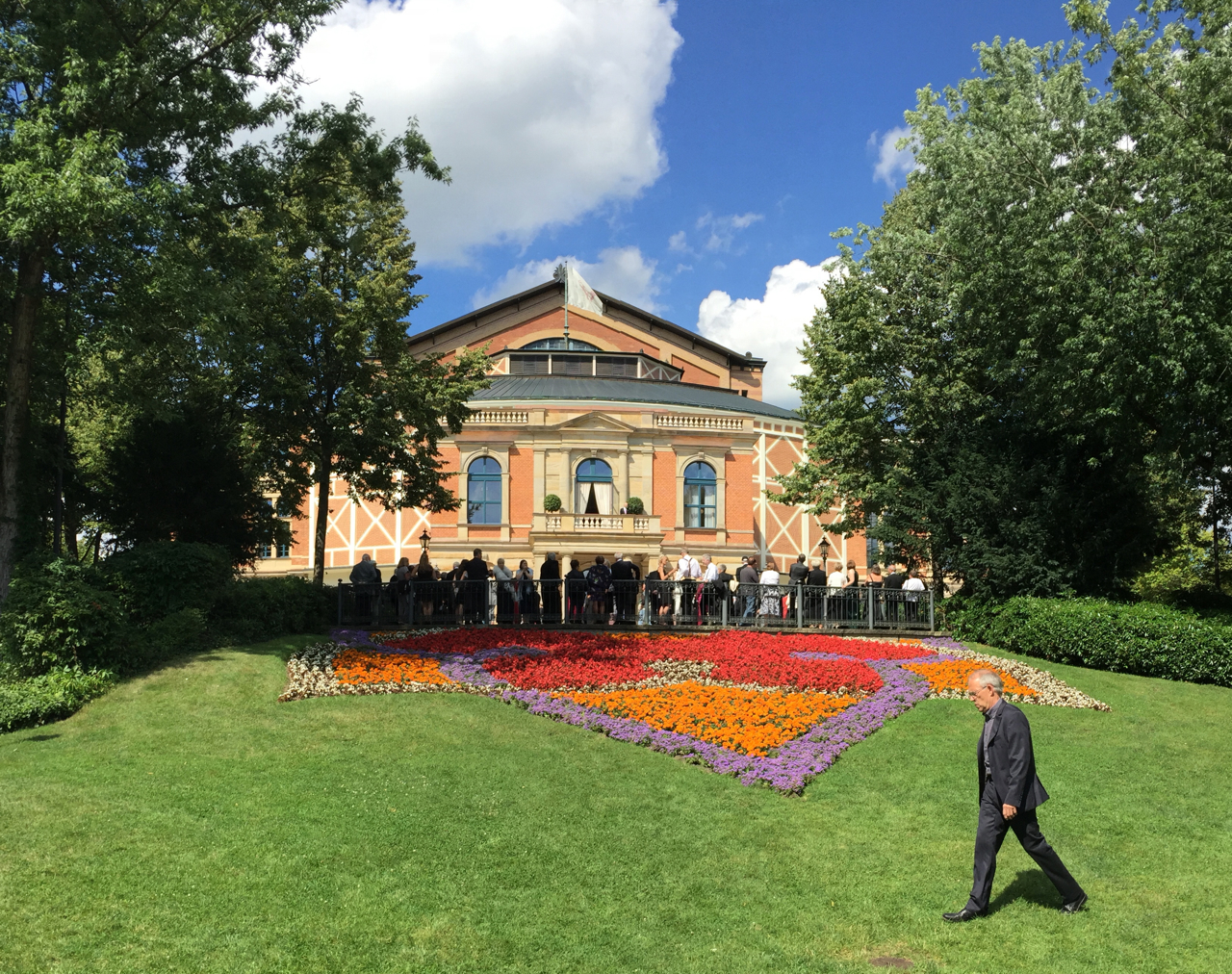 Bayreuth Festspiäelhaus 2016