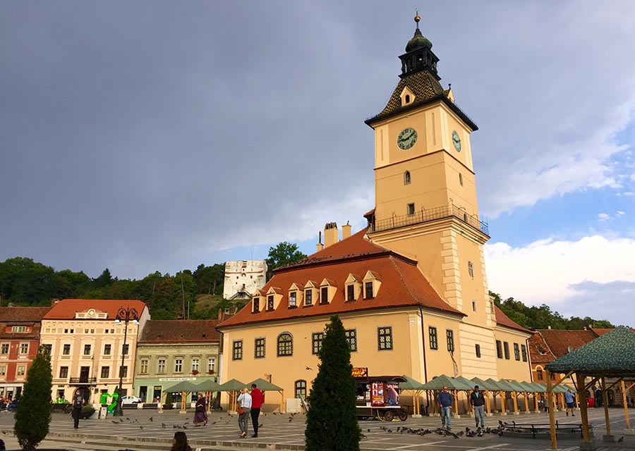 Braşov's Council House dating back to 1420. Photo: Albert Ehrnrooth