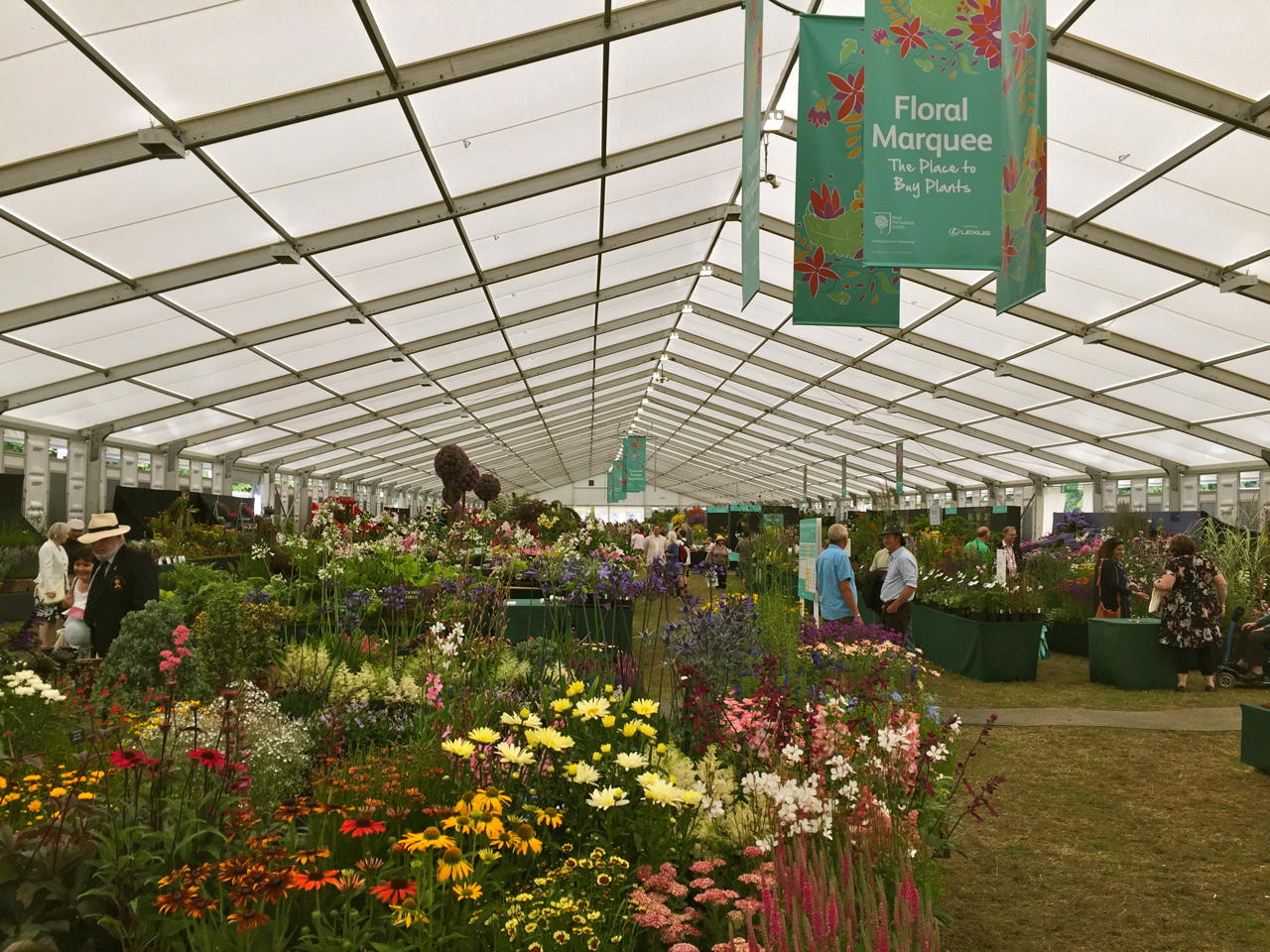 The Floral Marquee offers endless buying opportunities