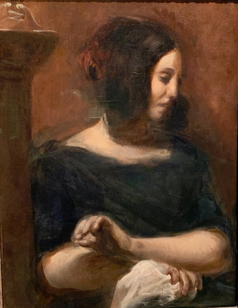 EUGÈNE DELACROIX (1798–1863)George Sand, 1838