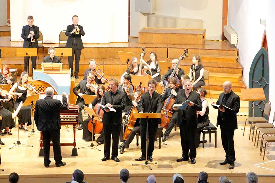 Dunedin Consort in Halle's Ulrichskirche, which foundations were laid by the Servite friars in 1339