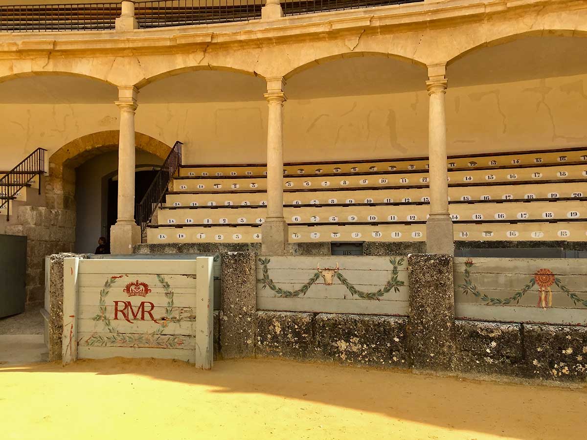 Plaza de Toros, Ronda - mountaintop city in Spain’s Malaga province.