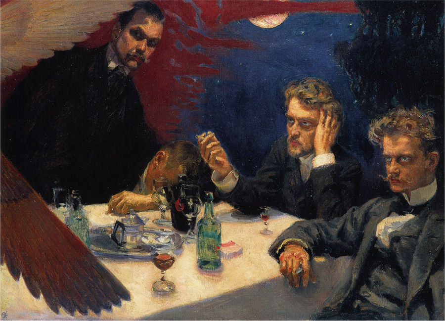 Symposium by Akseli Gallen-Kallela