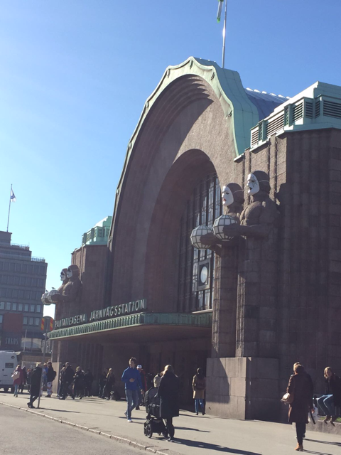 Kiss Rocks Helsinki Train Station